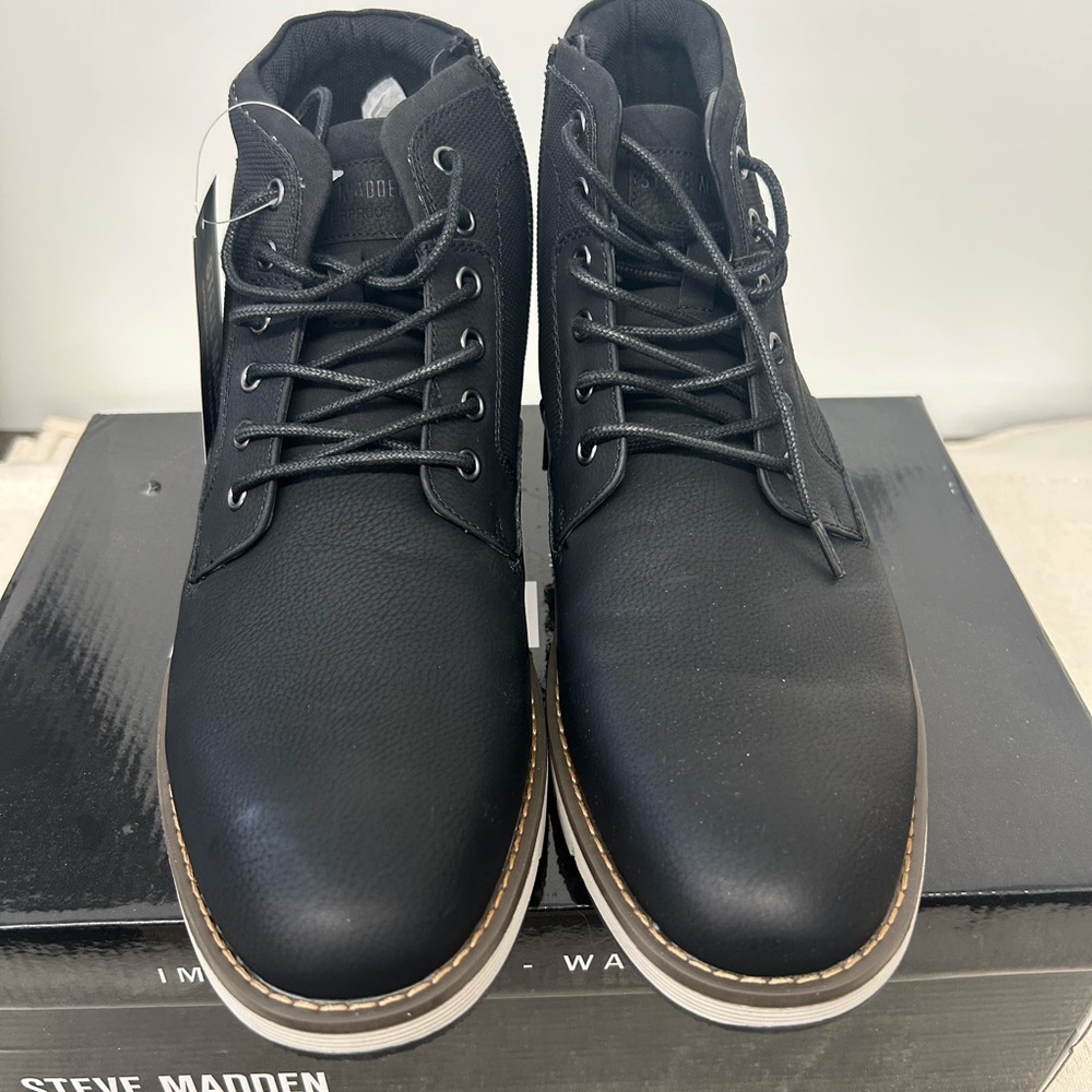 Steve Madden Men's Black Boots